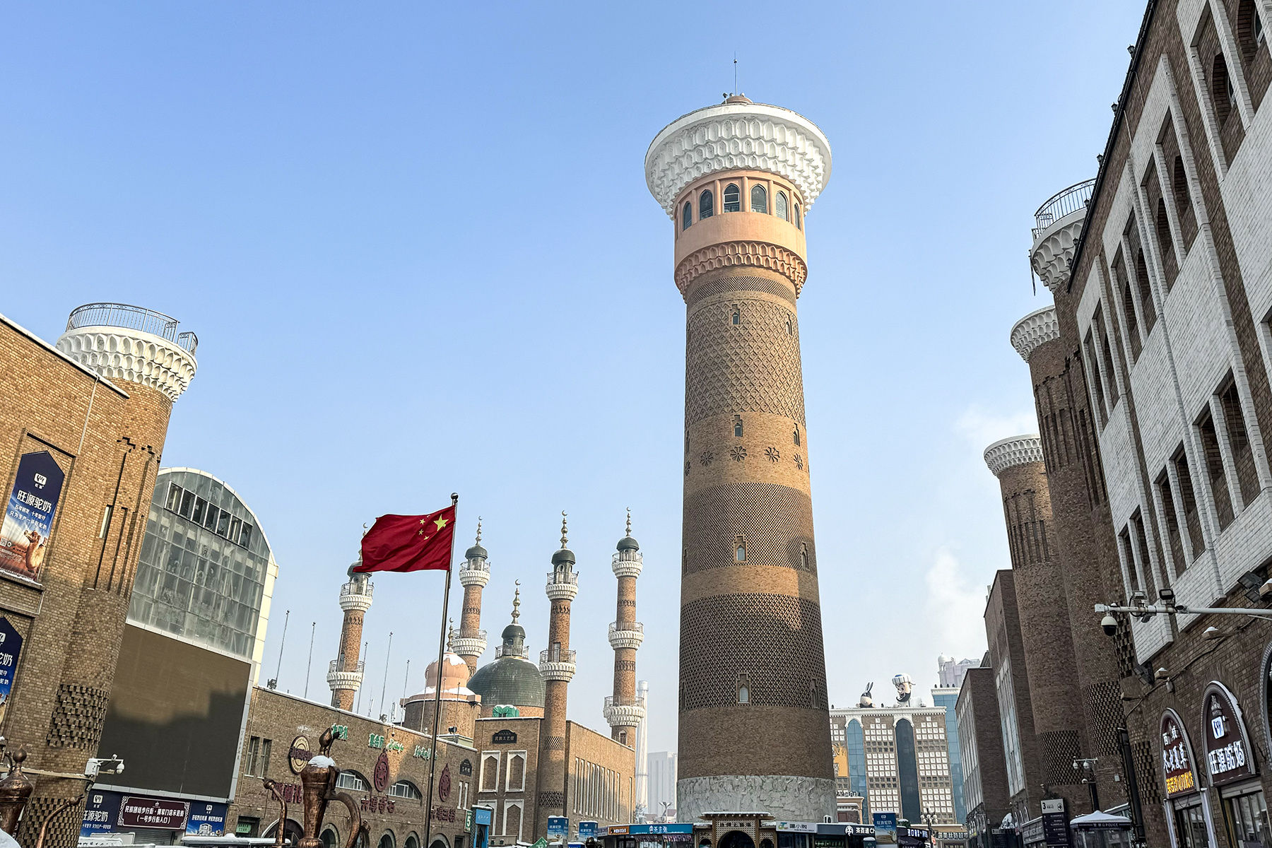乌鲁木齐新疆国际大巴扎实拍